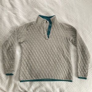 Orvis Quilted Snap Sweatshirt